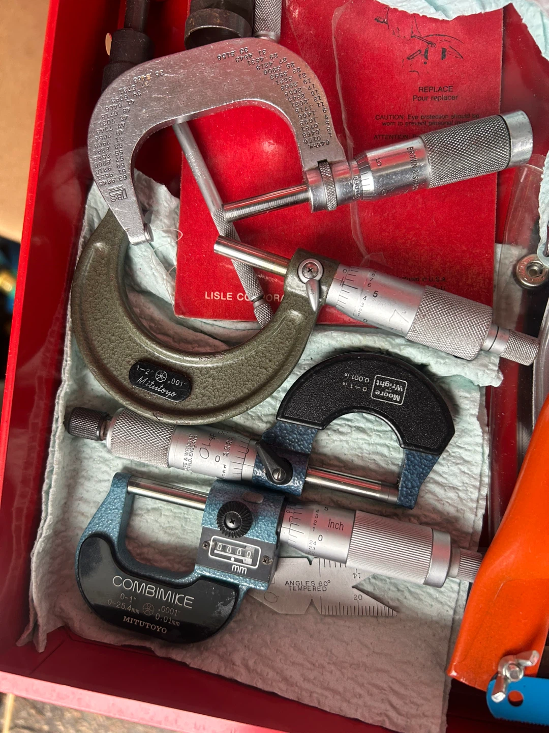 Mitutoyo Micrometer Set