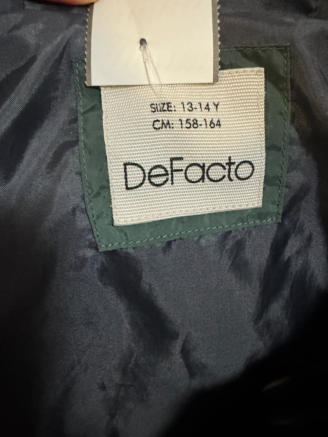 DeFacto Green Puffer Jacket - Size 13-14Y image indicator(3)