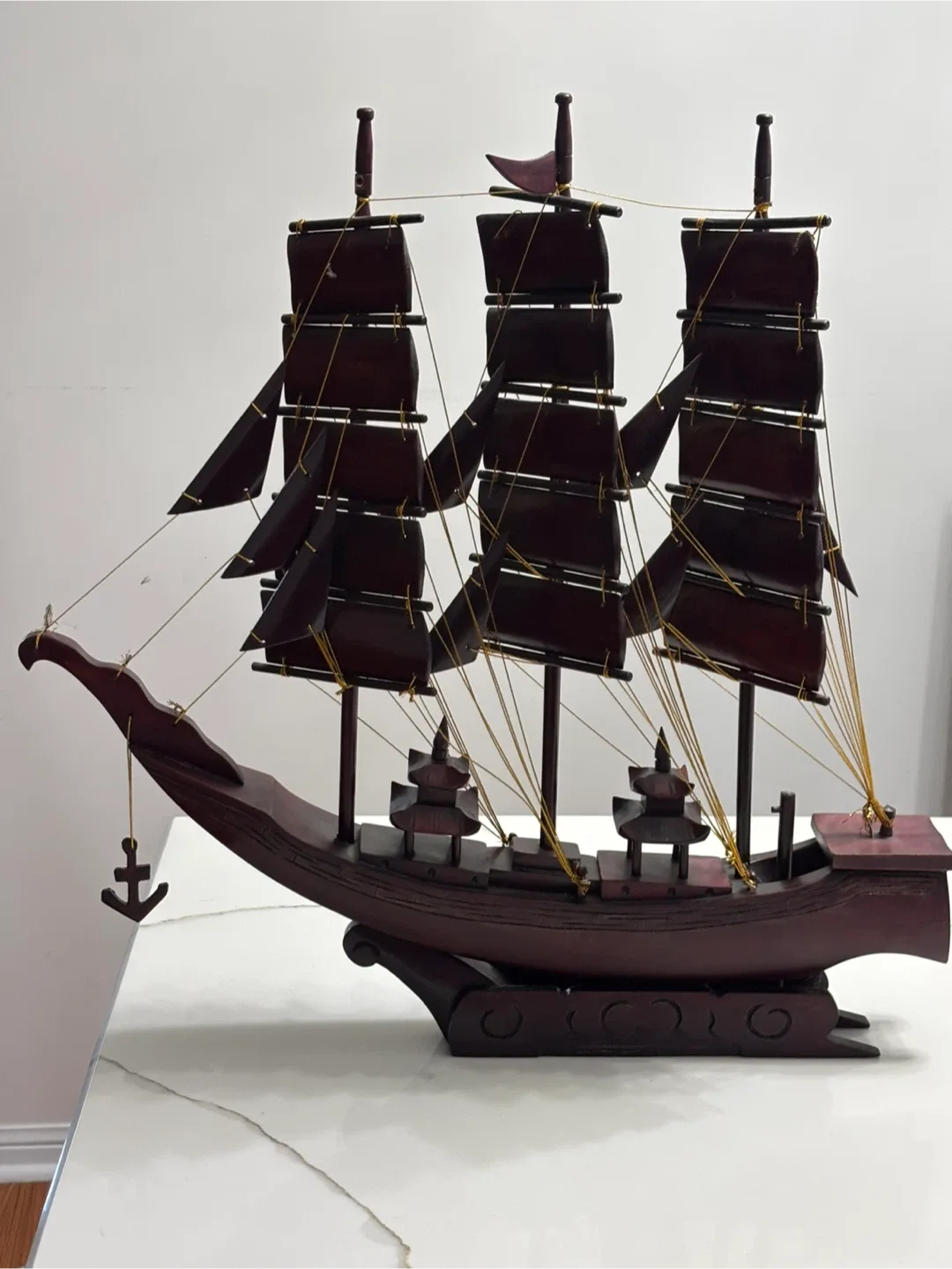 Wooden Decorative Ship