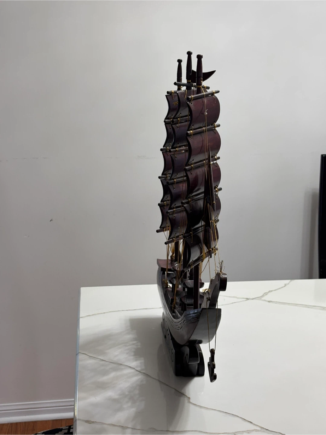Wooden Decorative Ship - photo 2