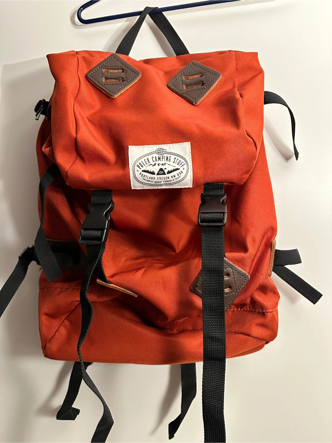 Poler Camping Stuff Orange Backpack - $20