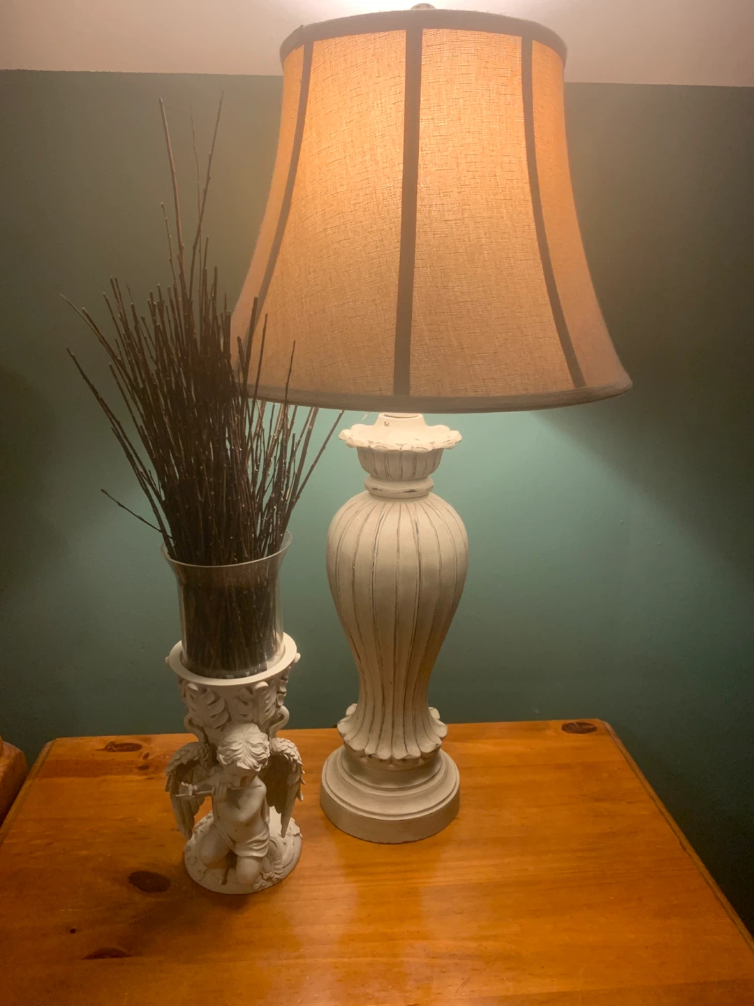 Pair of Vintage Style Table Lamps - photo 2