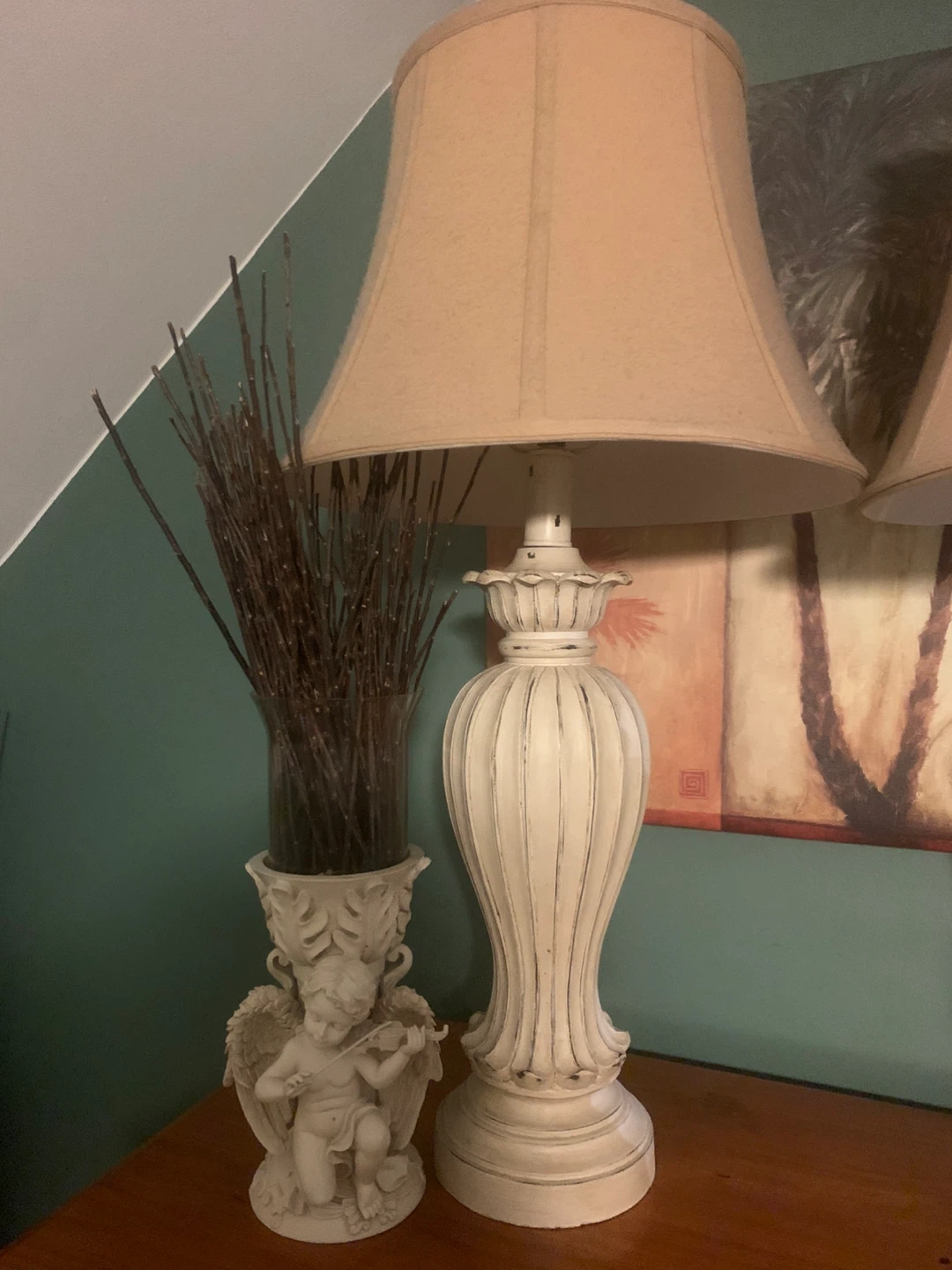Pair of Vintage Style Table Lamps - photo 3