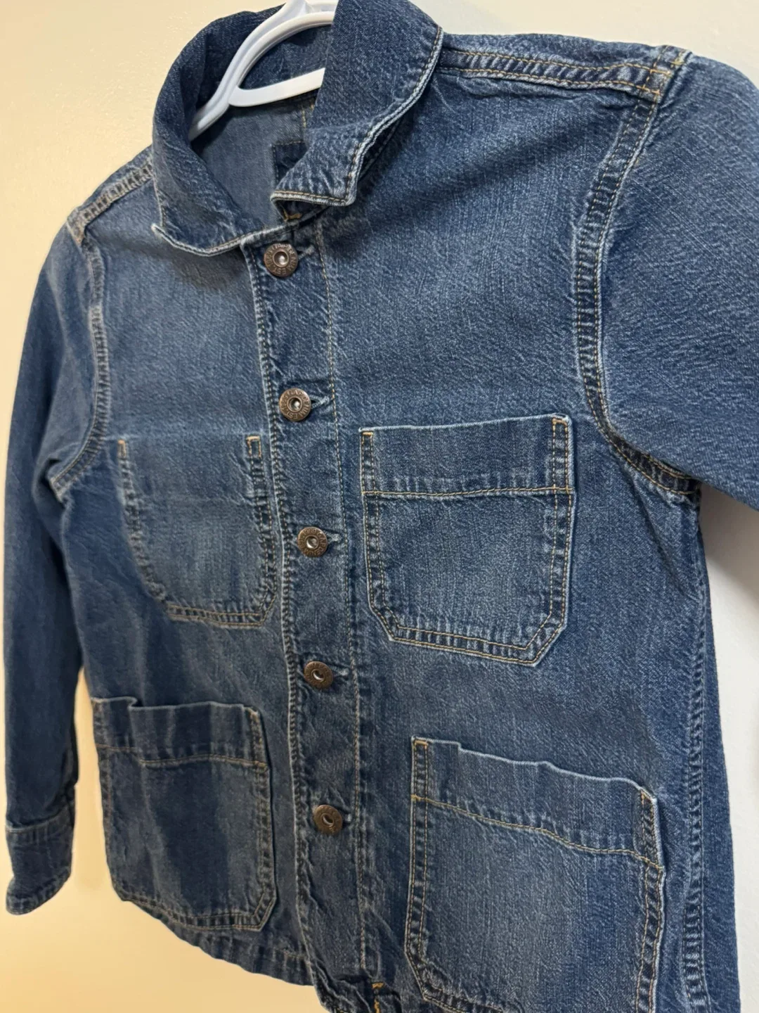 Gap Kids Classic Denim Jacket (7-8Y) image indicator(3)