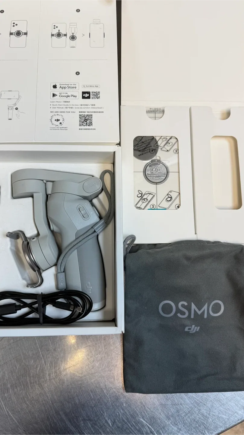 DJI Osmo Mobile OM 4 Smartphone Stabilizer - New image indicator(4)