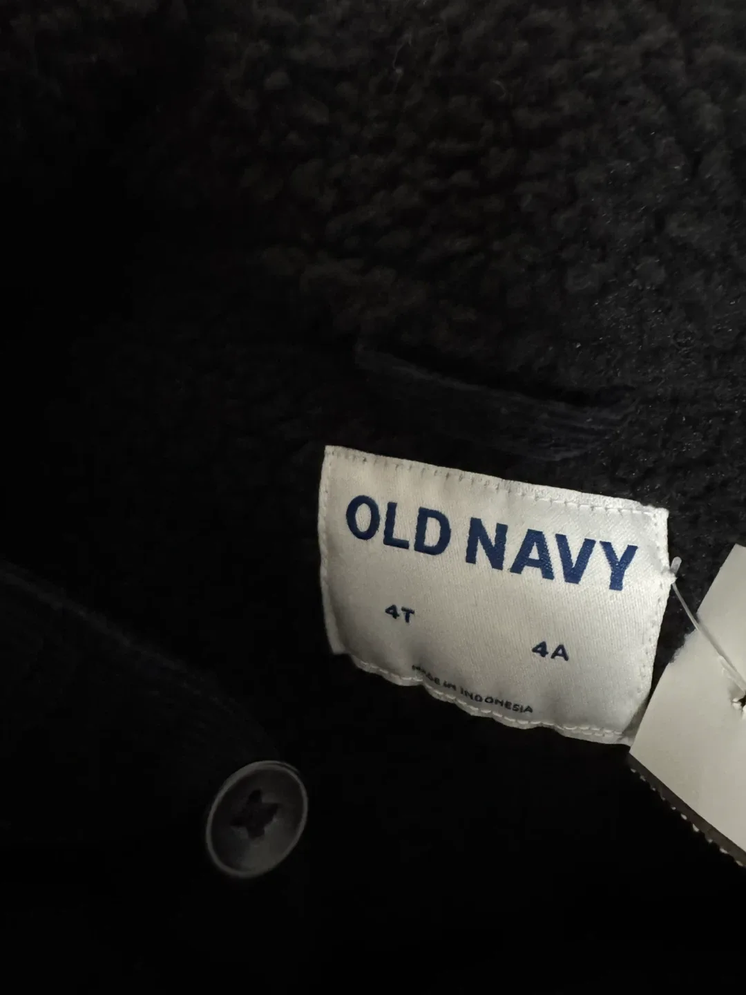 Old Navy Black Corduroy Jacket - Size 4T image indicator(2)