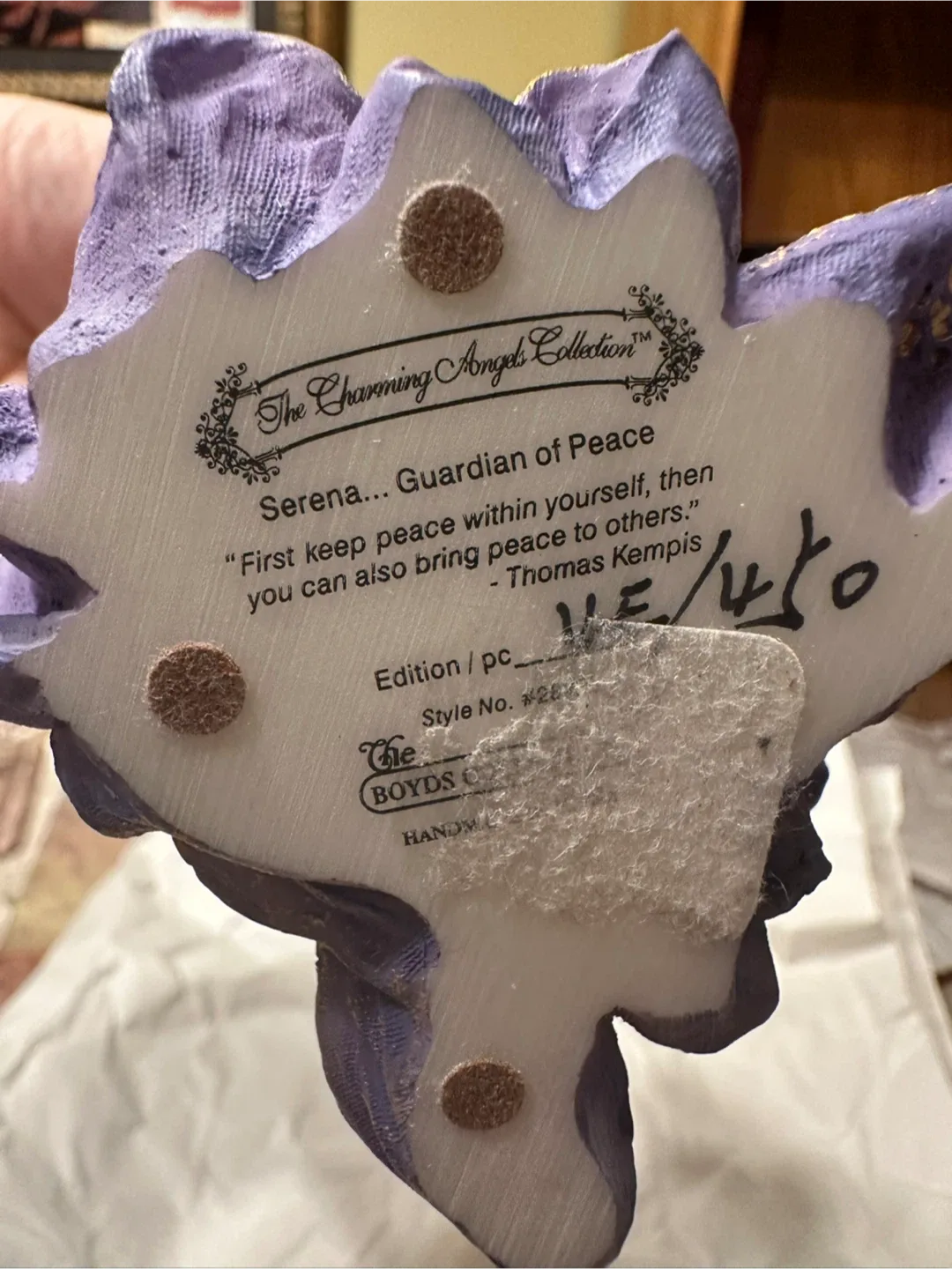 Boyds The Charming Angels Collection Serena Figurine image indicator(2)