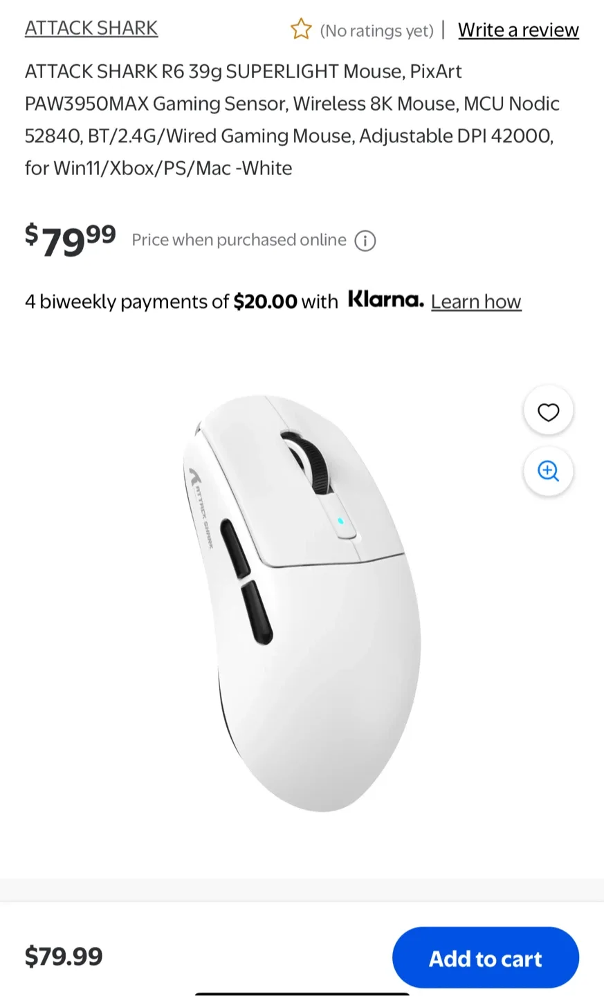 ATTACK SHARK R6PRO Wireless Gaming Mouse image indicator(9)