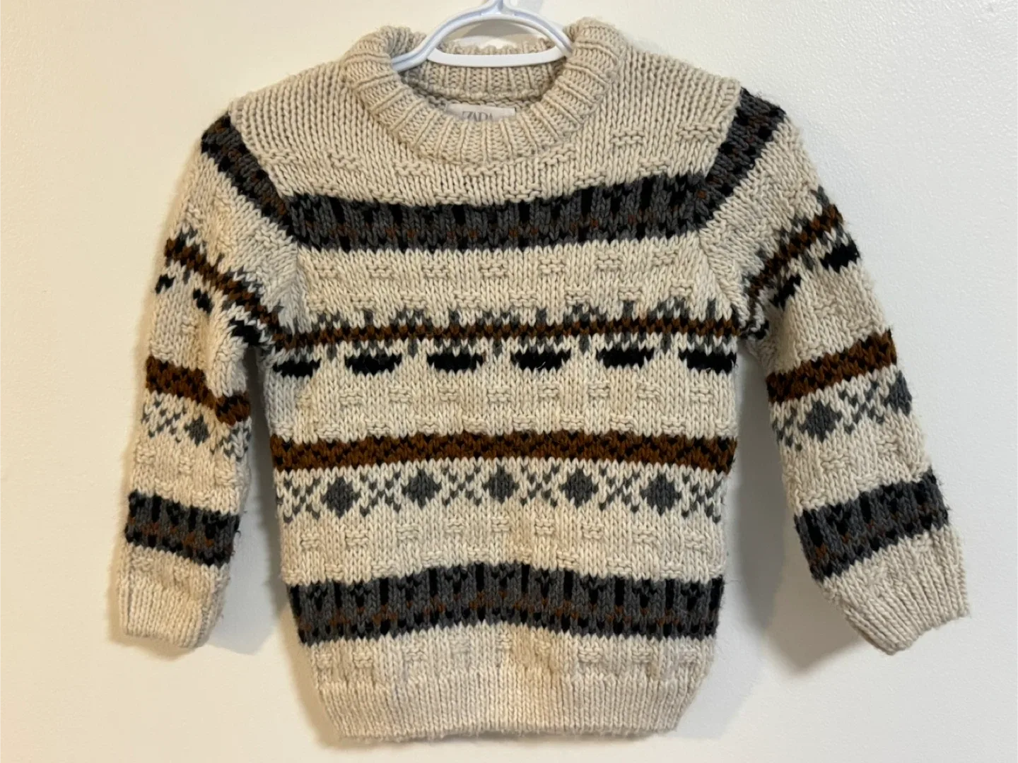 Zara Kids Knitted Sweater - Size 8 thumbnail