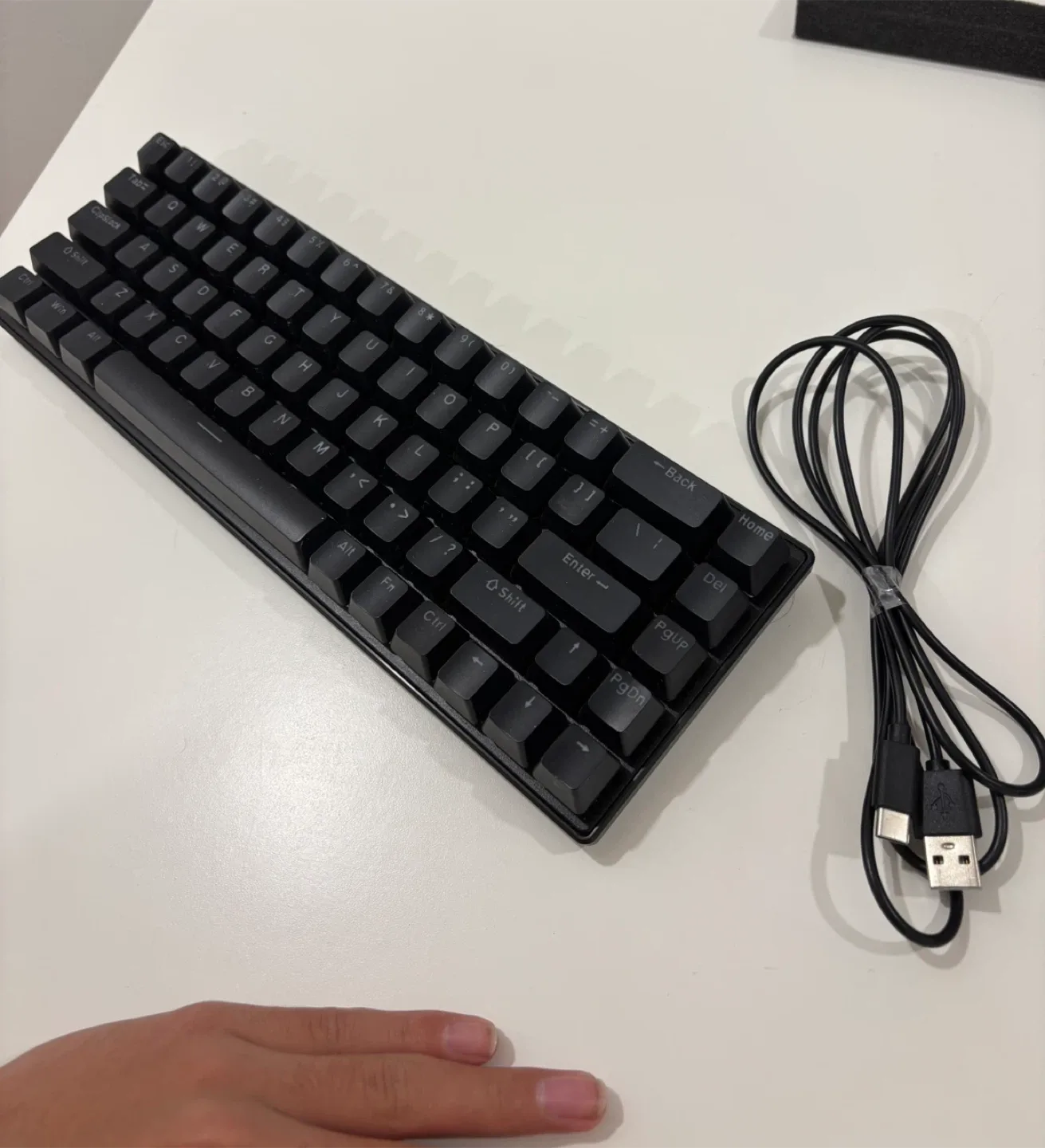 RK Royal Kludge RK68 (RK855) Black Keyboard