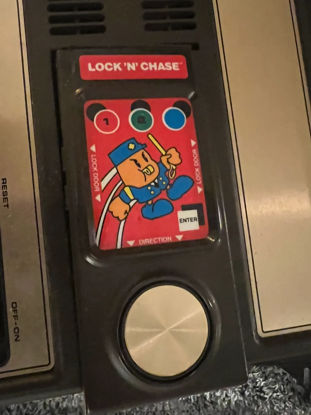 Mattel Intellivision Console with Lock 'N' Chase Game image indicator(4)