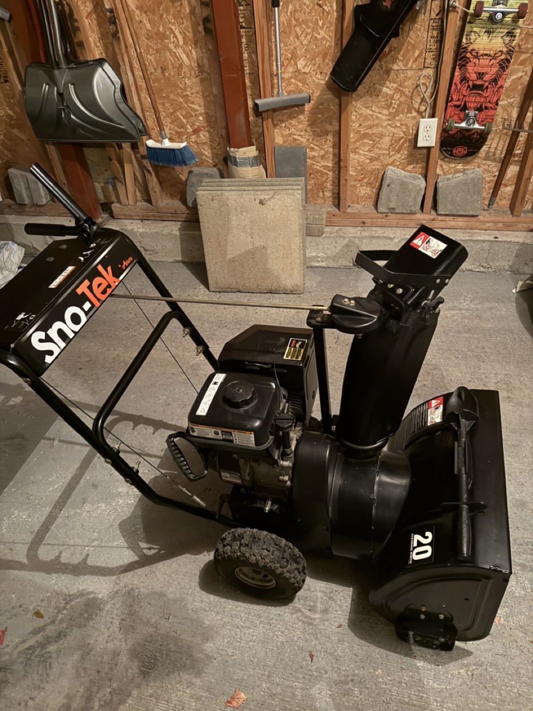 Sno-Tek 20" Snowblower