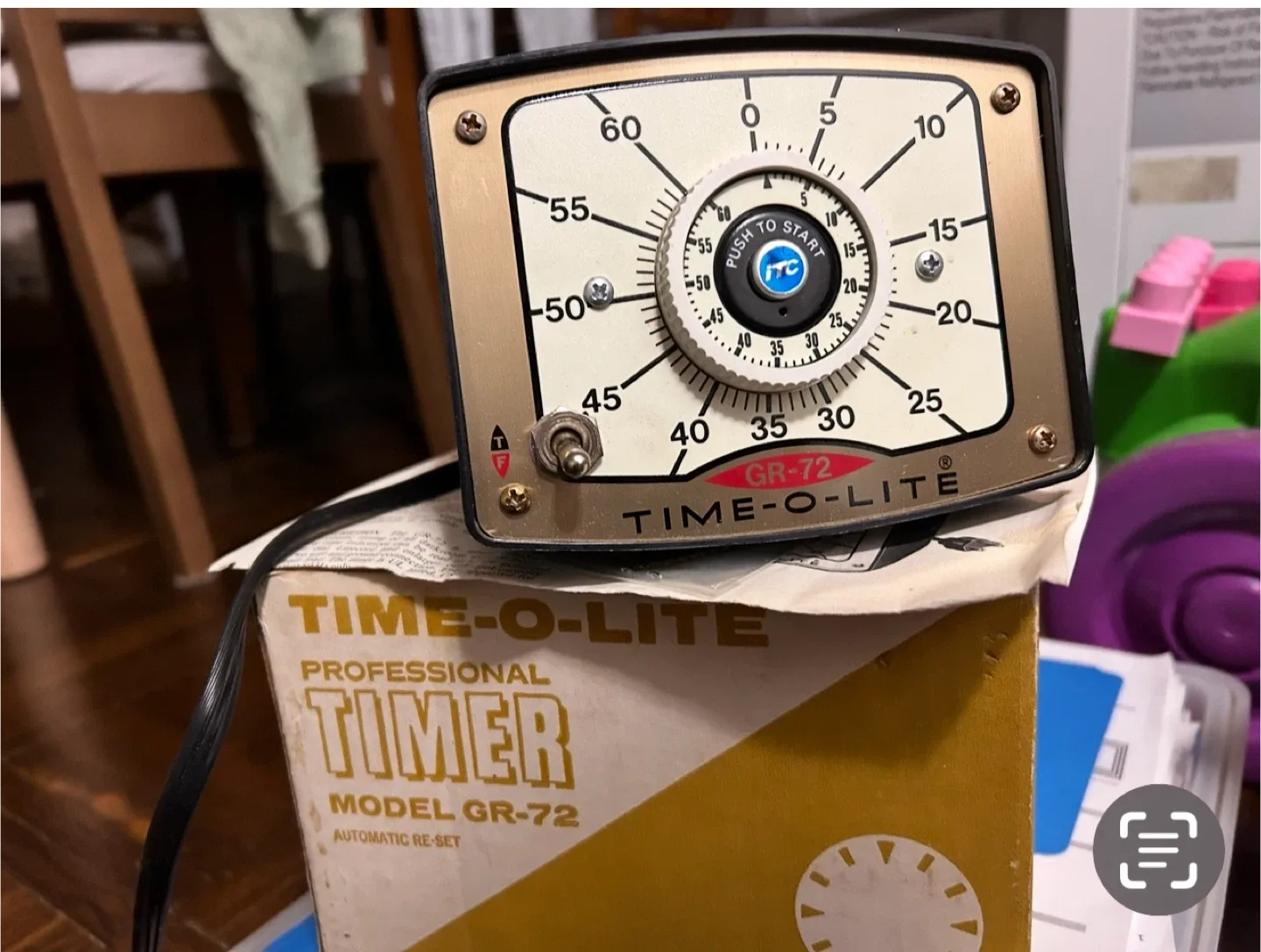 TIME-O-LITE Professional Timer Model GR-72 image indicator(2)