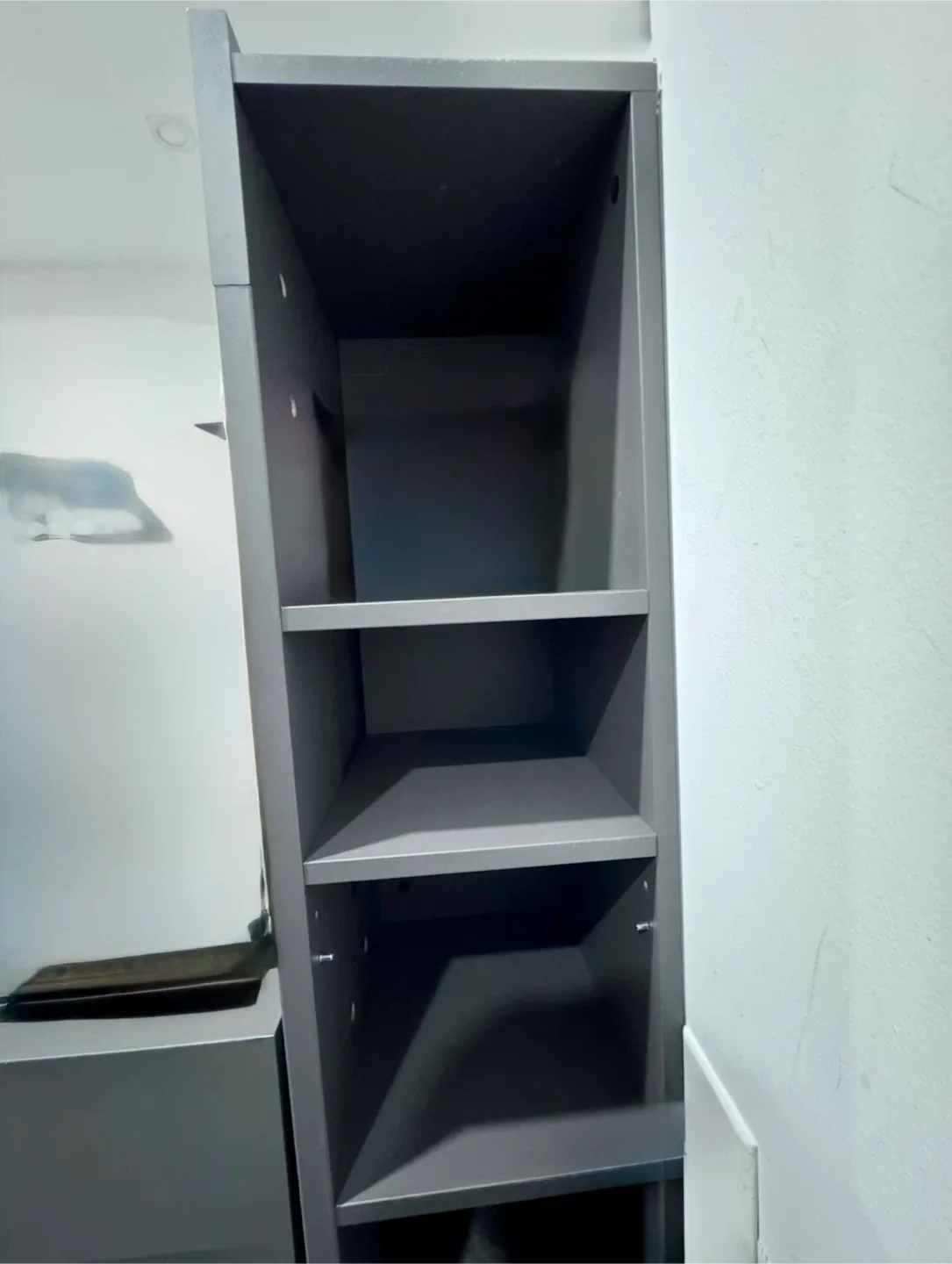 Ikea Grey Bed Frame with Storage Drawers Excellent Condition image indicator(6)