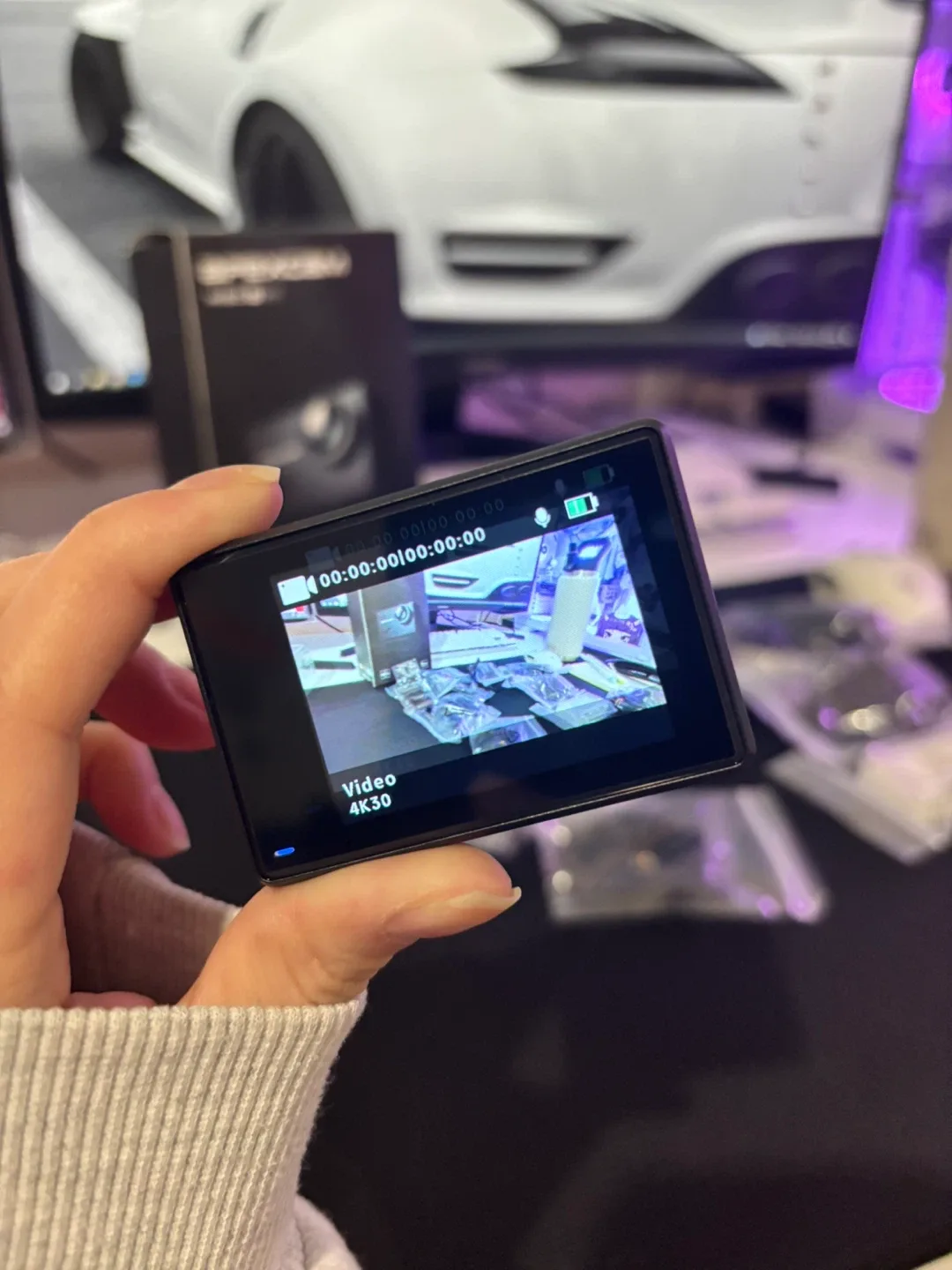 Apexcam Action Camera image indicator(2)