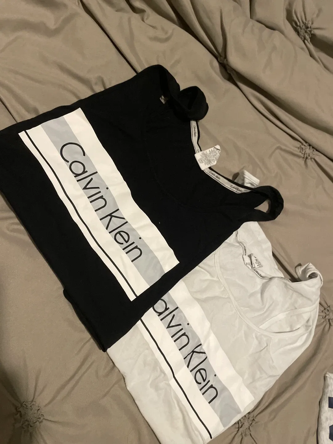 Calvin Klein Tank Tops - Black M& White L image indicator(3)