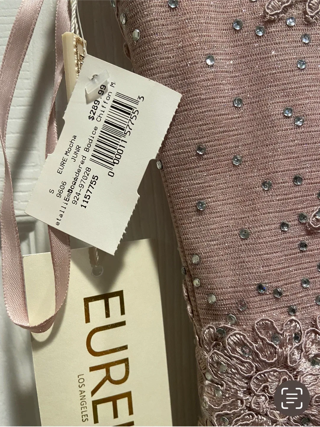 Eureka Powdered Bodice Chiffon Dress - Size S image indicator(5)