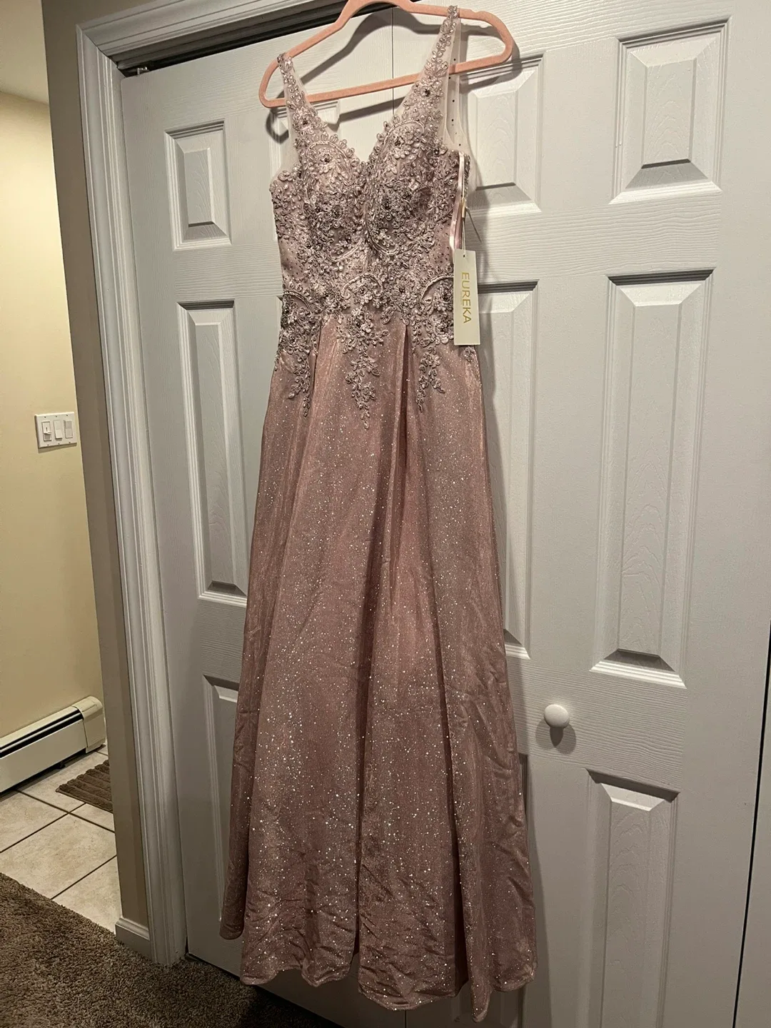 Eureka Powdered Bodice Chiffon Dress - Size S image indicator(7)