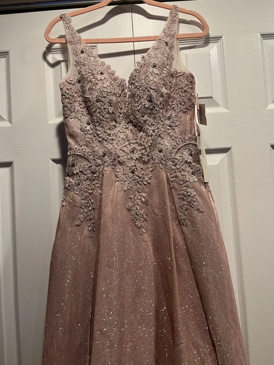 Eureka Powdered Bodice Chiffon Dress - Size S image indicator(8)