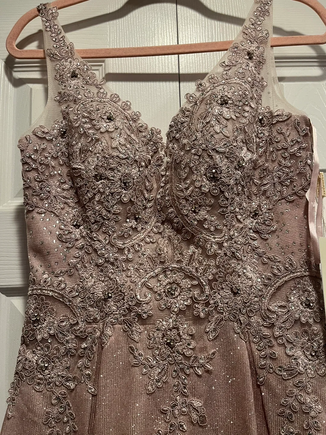 Eureka Powdered Bodice Chiffon Dress - Size S image indicator(10)