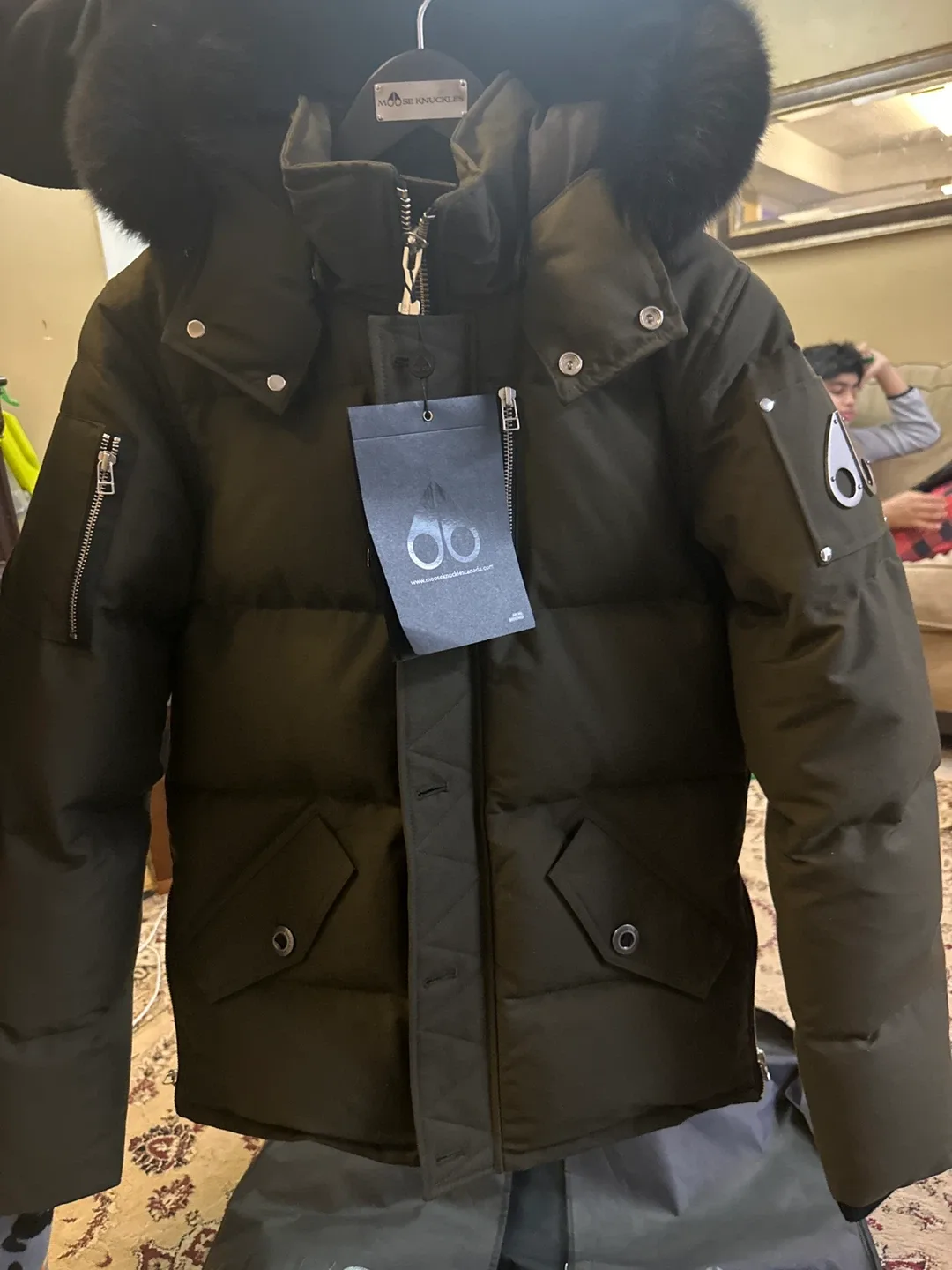 Moose Knuckles Down Filled Parka image indicator(5)