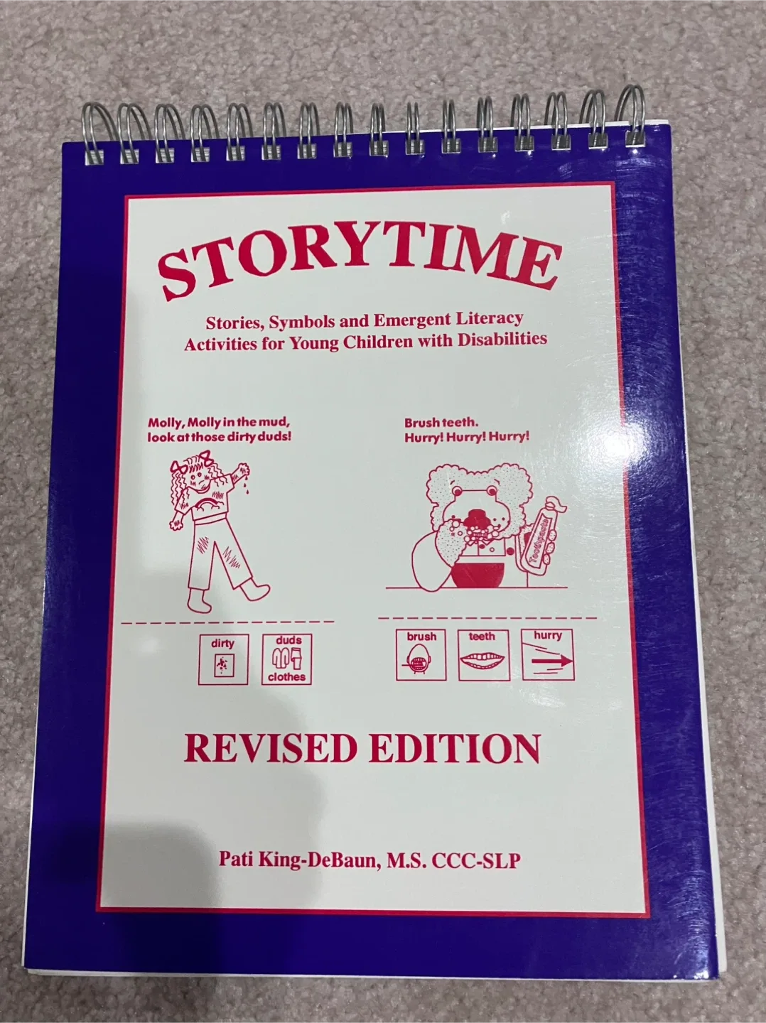Storytime literacy activities book thumbnail