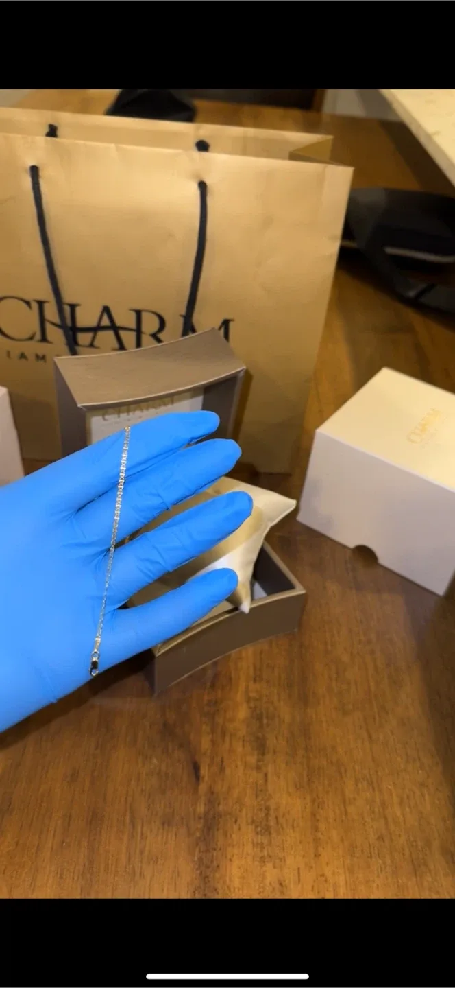 10 CARAT GOLD WOMENS BRACELET image indicator(4)