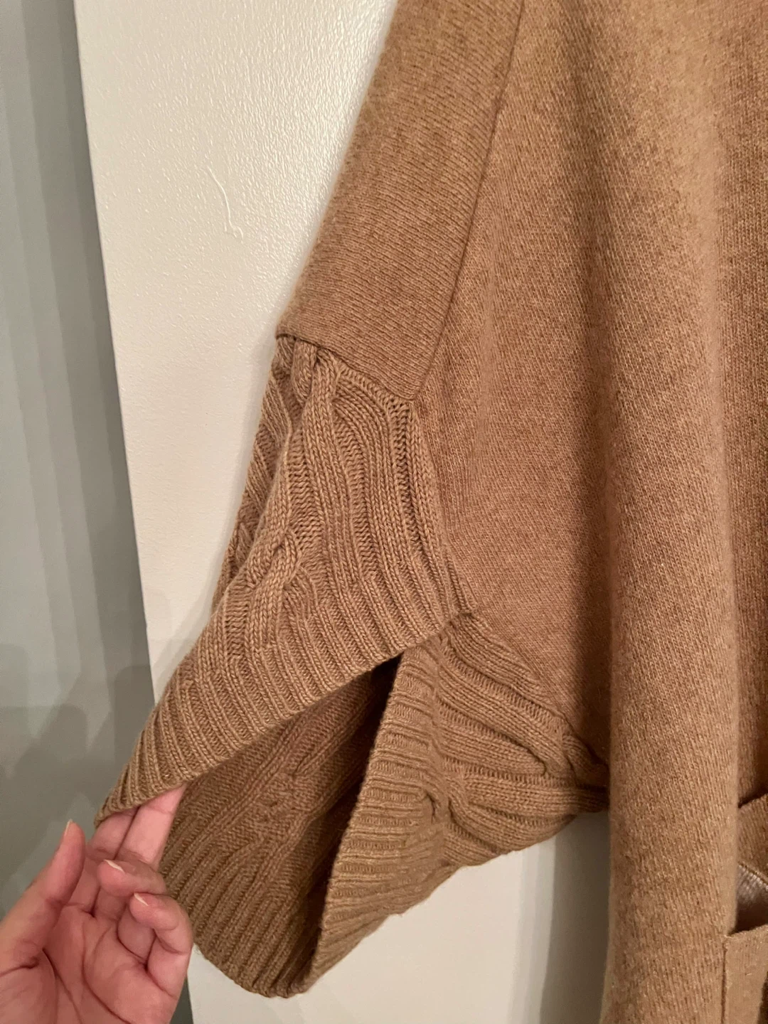 Chiaramente Wool Blend Cape - Size XL/TG - photo 5