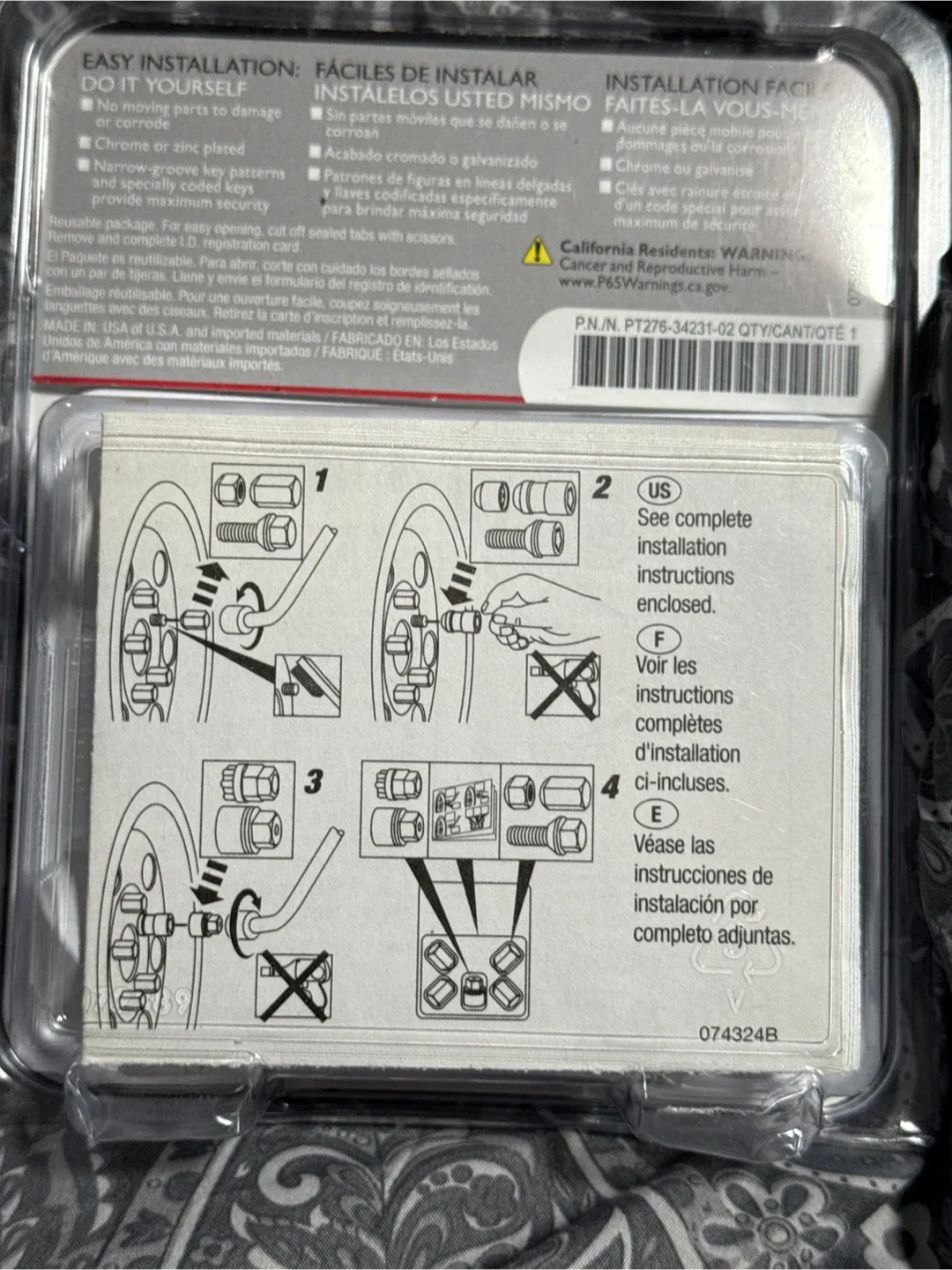 New Toyota Wheel Locks - Genuine Accessories image indicator(3)