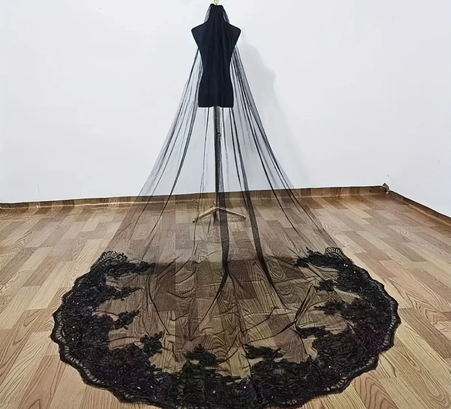 Grey Ruffle Layered Tulle Dress🥕 image indicator(5)