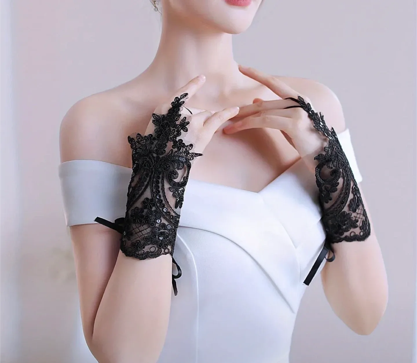 Grey Ruffle Layered Tulle Dress🥕 image indicator(4)