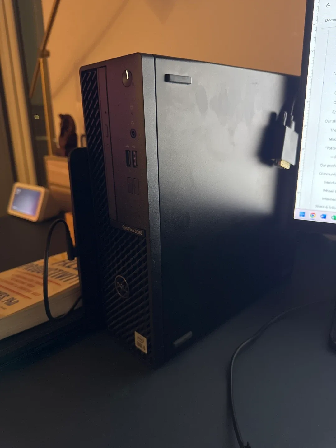 Dell OptiPlex 3090 Desktop PC with 1 tb ssd and WiFi adapter image indicator(2)