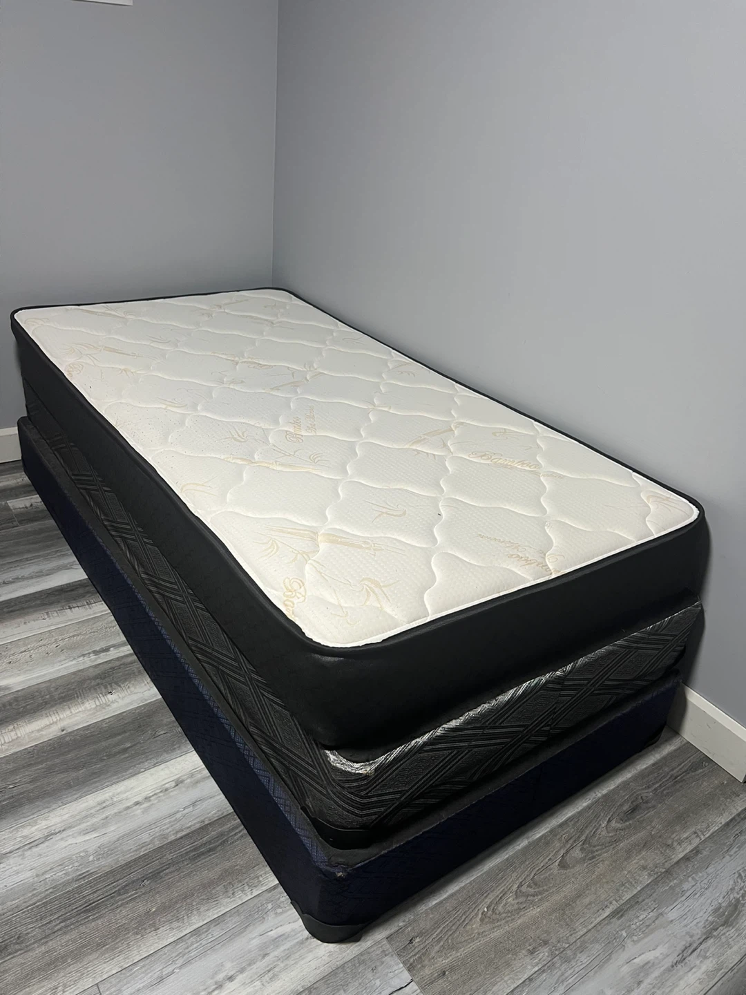 Bamboo Sleep Mattress & 2 Box Spring