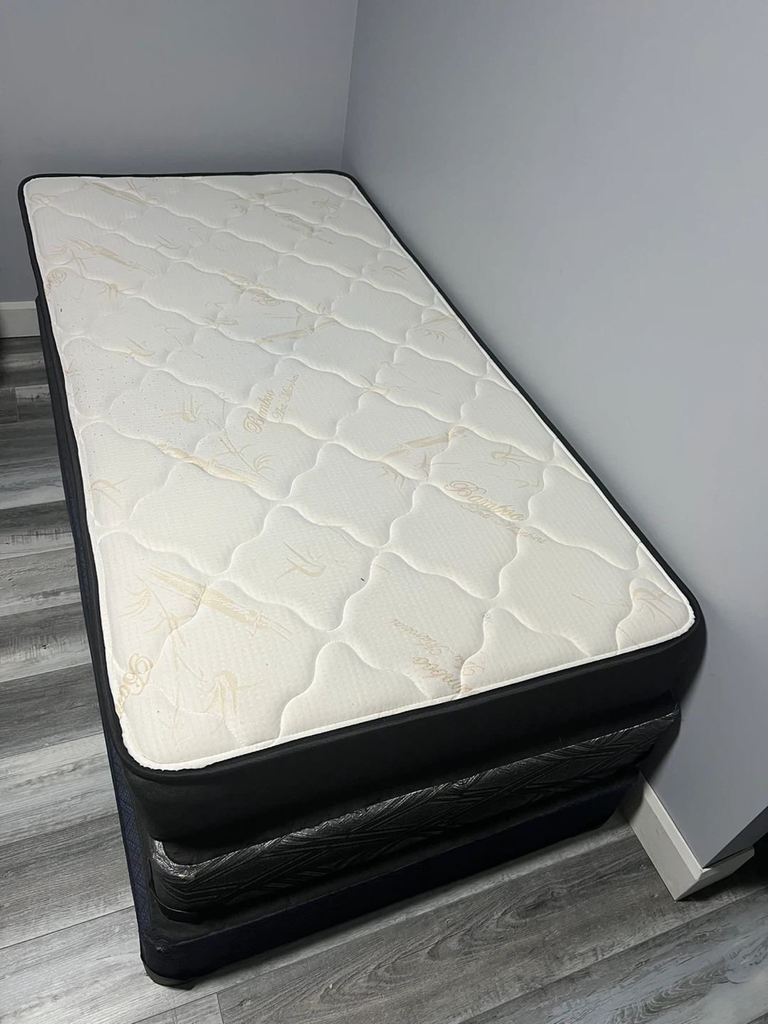 Bamboo Sleep Mattress & 2 Box Spring - photo 2
