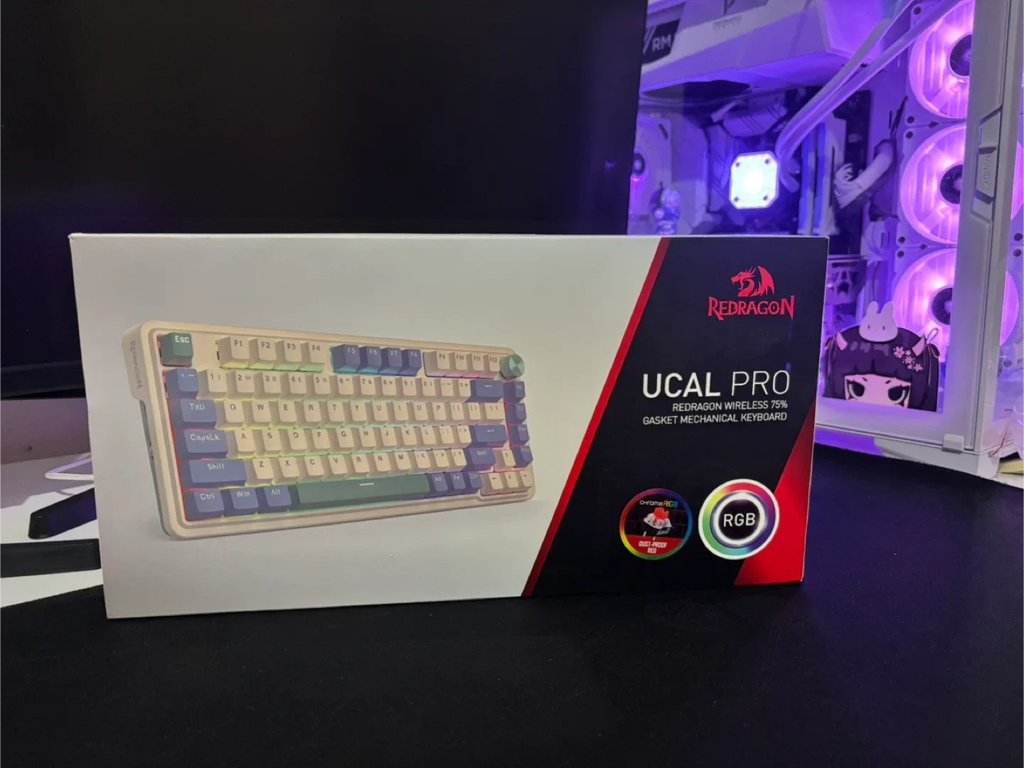 Redragon K673 PRO Wireless Keyboard image indicator(2)