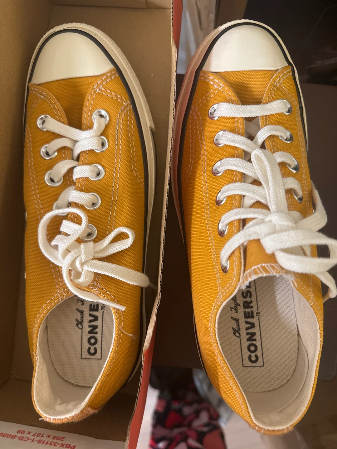 Converse low chuck 70 OX Sunflower/black US size 6.5