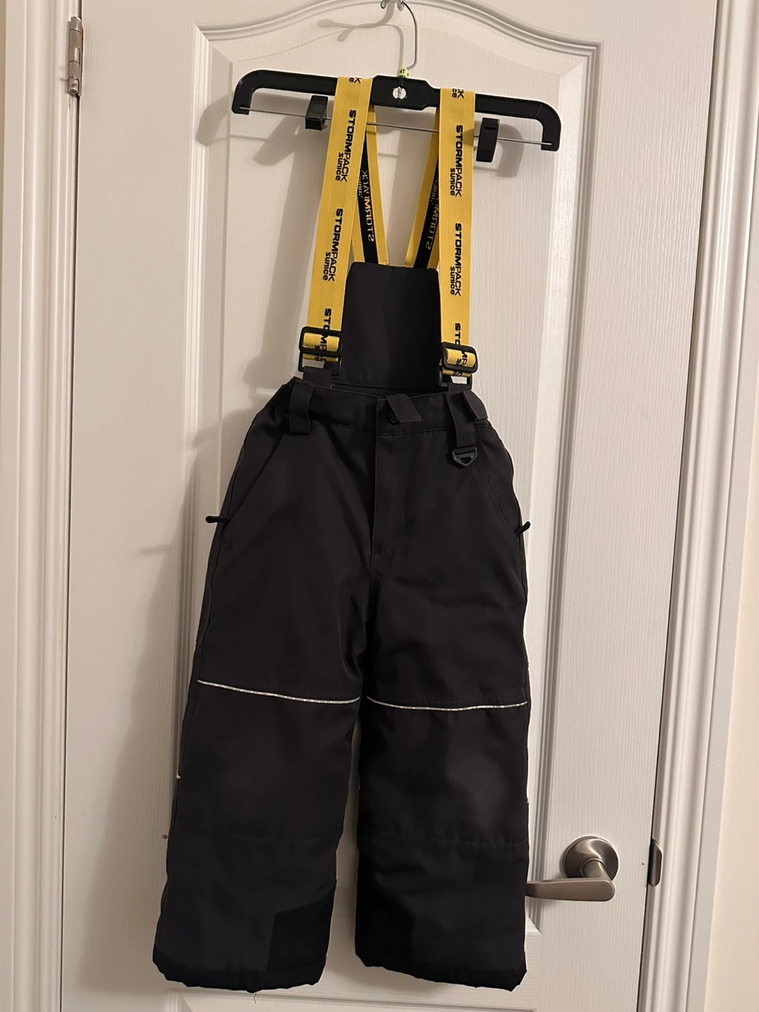 Stormpack Boys Black Snow Pants - Size 4