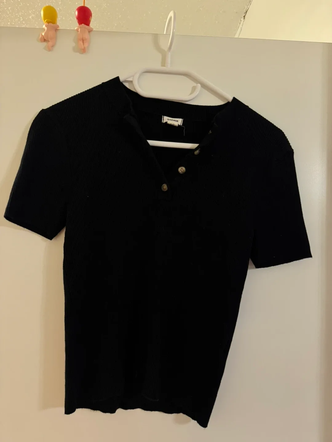 Garage short sleeve polo top - Size small thumbnail