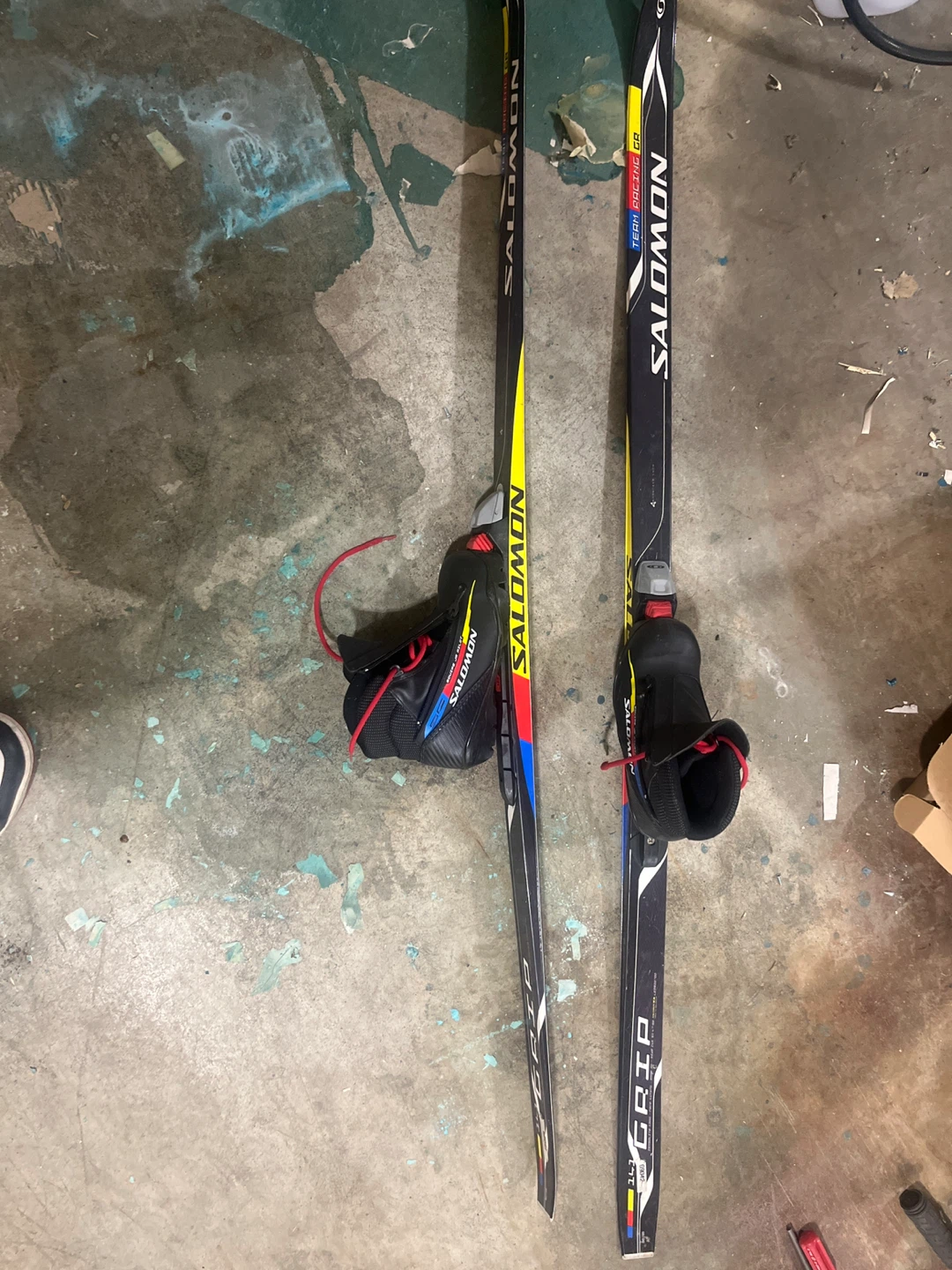 Salomon Cross Country Skis with Boots