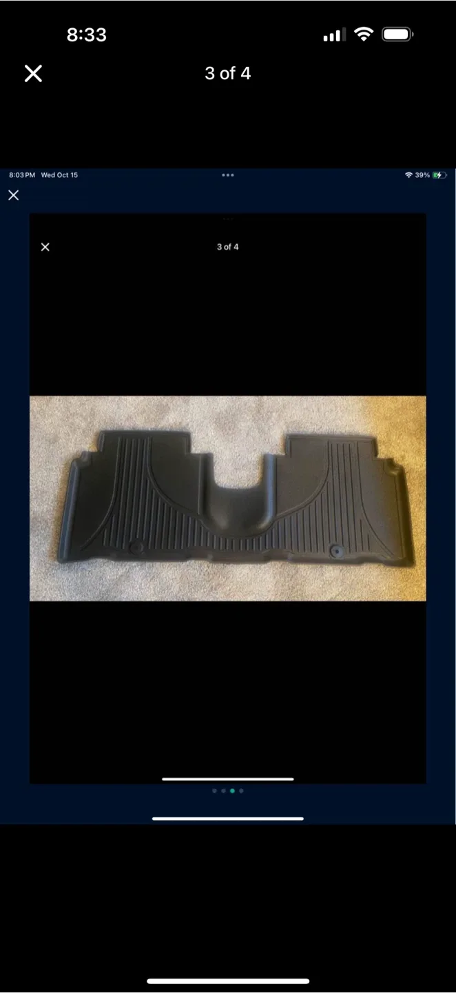 Hyundai Ioniq 5 22-24 Movable Console All Weather Floor Liners image indicator(3)