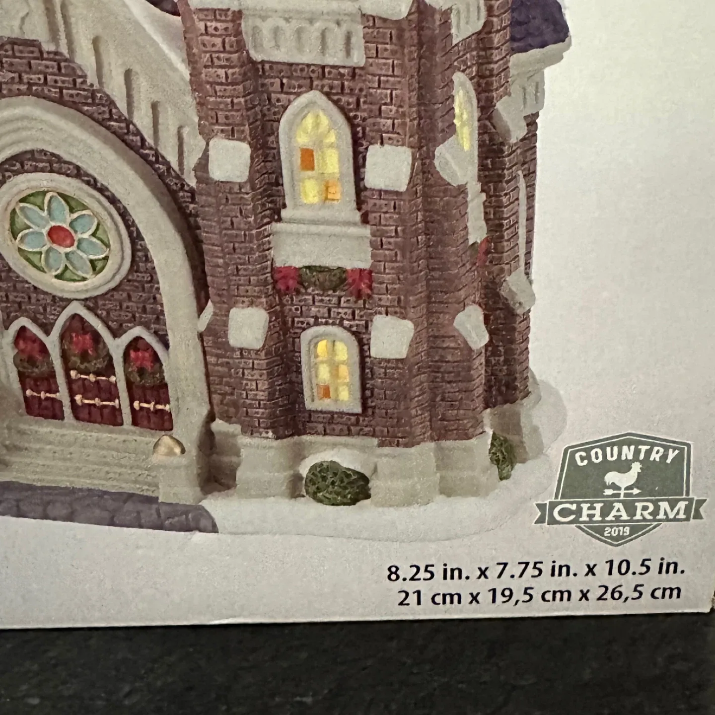 Country Charm Lighted Church image indicator(4)