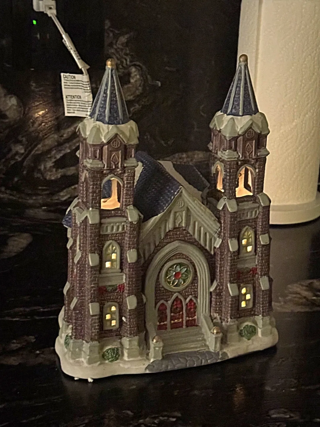 Country Charm Lighted Church image indicator(2)