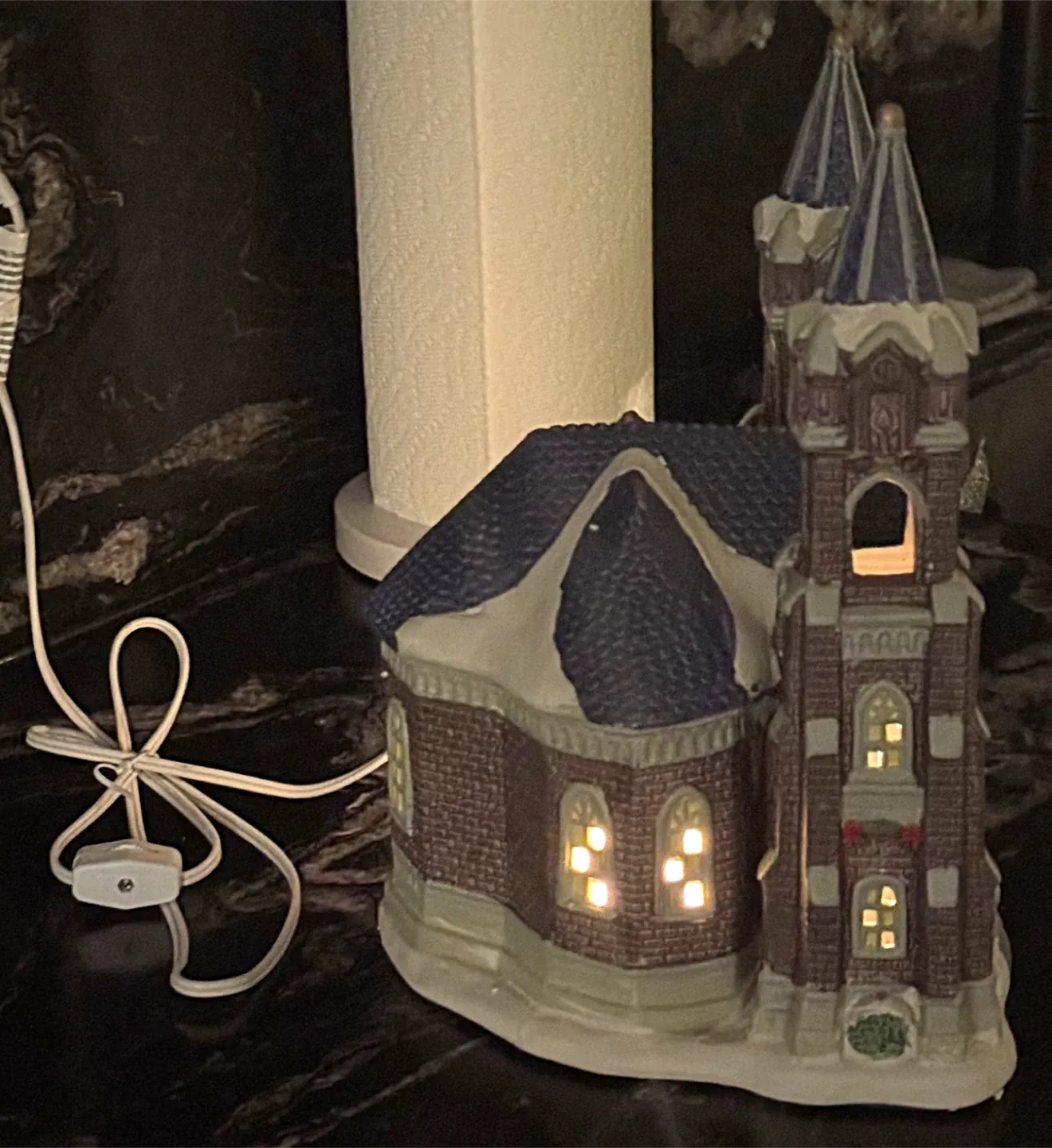 Country Charm Lighted Church image indicator(3)