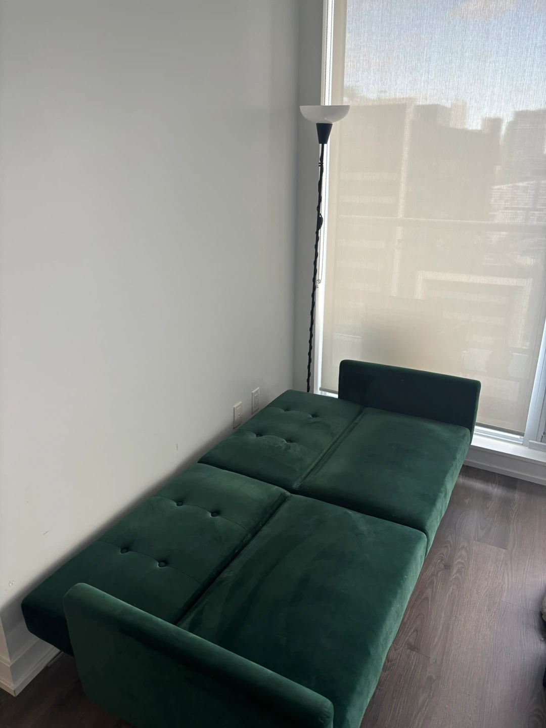 Green Futon Sofa Bed - photo 3