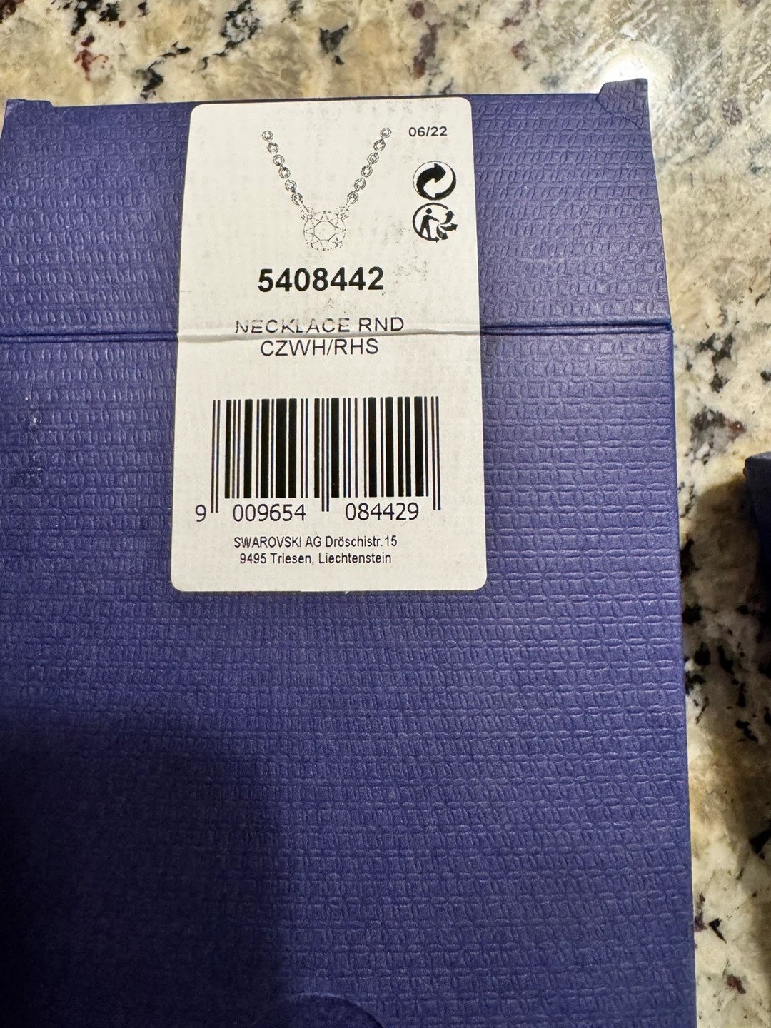 Swarovski Necklace RND CZWH/RHS - photo 2