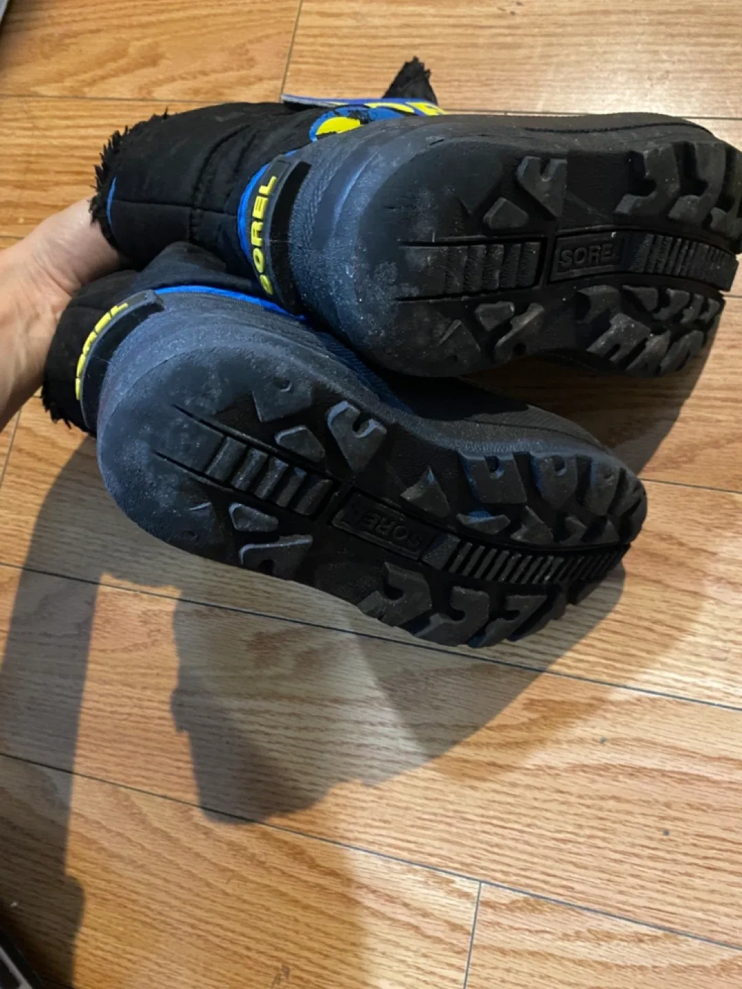 Kids Sorel Winter Boots - Black & Blue image indicator(5)