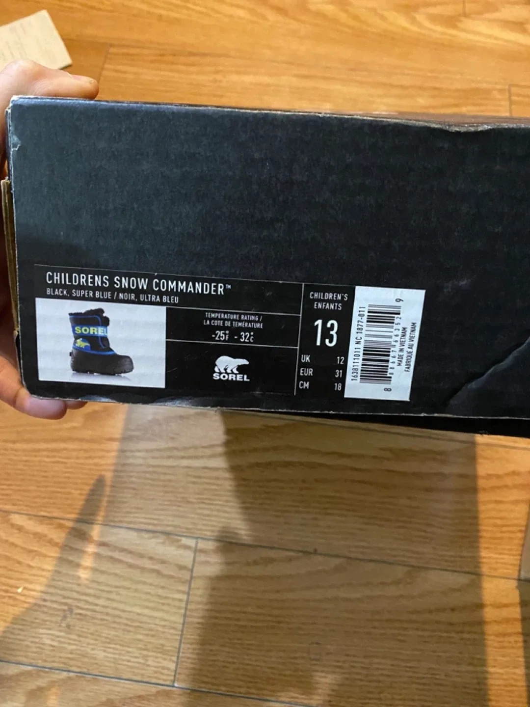 Kids Sorel Winter Boots - Black & Blue image indicator(7)