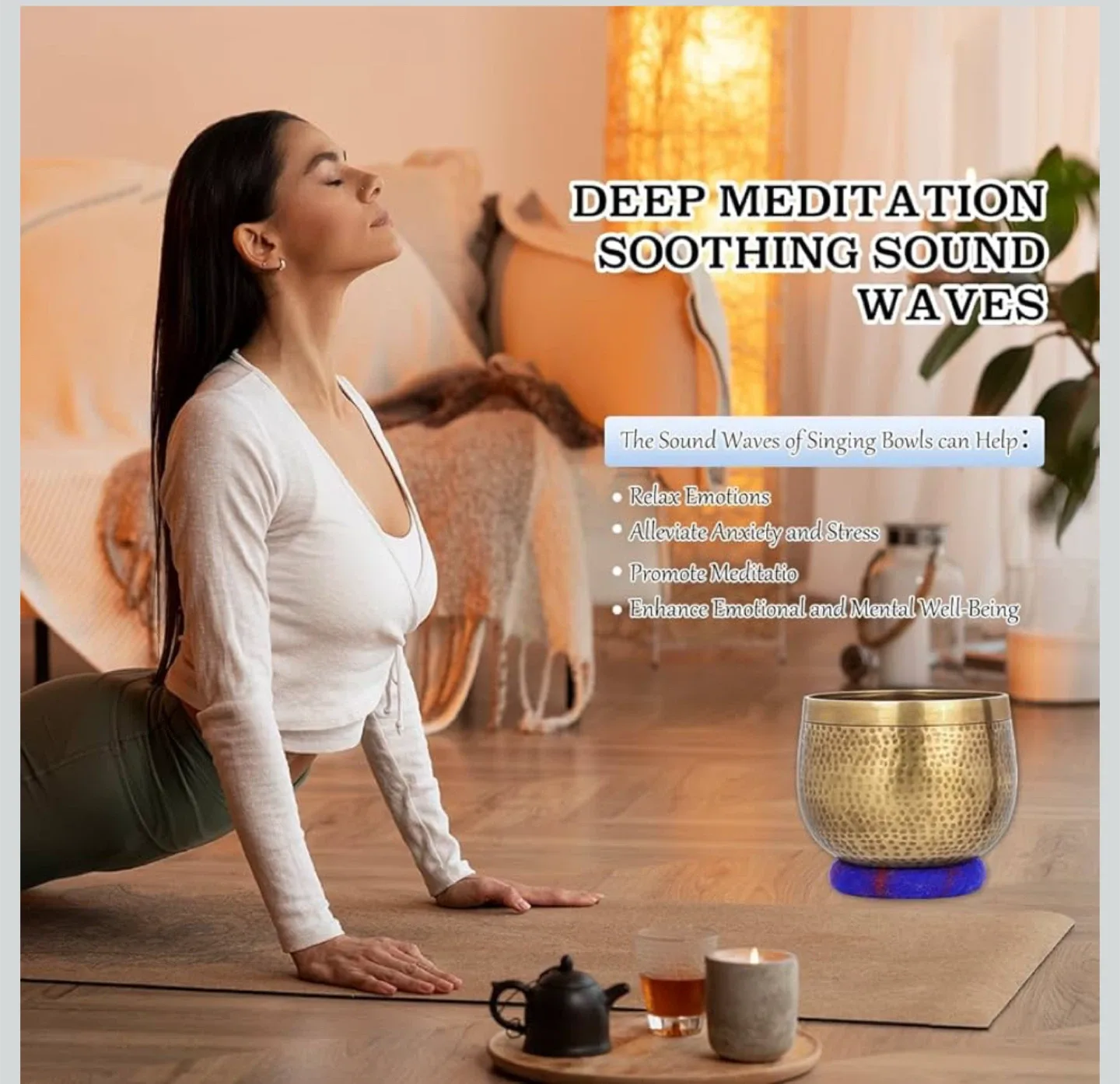 Handmade Sound Bowl from Nepal image indicator(6)