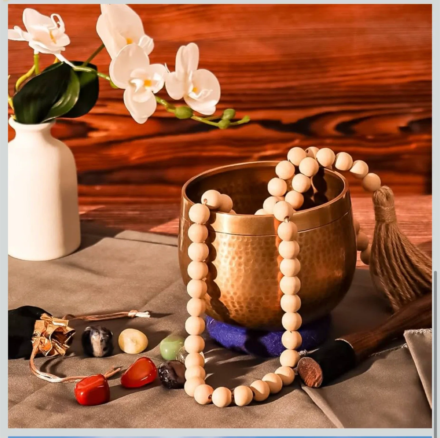 Handmade Sound Bowl from Nepal image indicator(4)