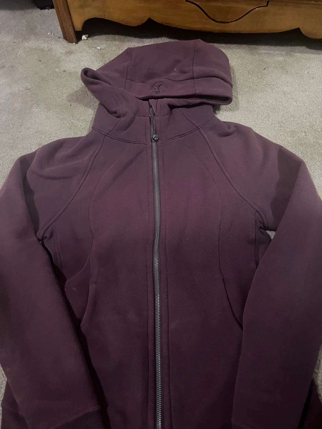 Lululemon Scuba Hoodie - Plum Colour